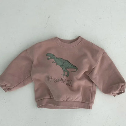 DinoRoar™ – Zachte Hoodie met Dino Print – Kinder Sweater