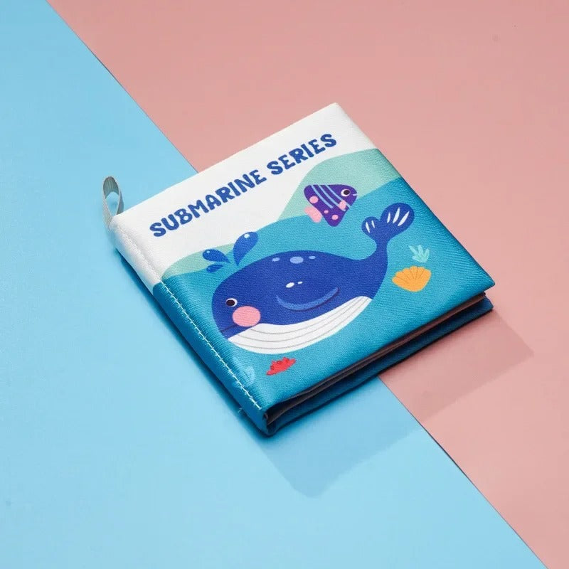CrumpleTales™ – Knisperend Stoffen Boek – Sensorisch Badspeelgoed Baby’s