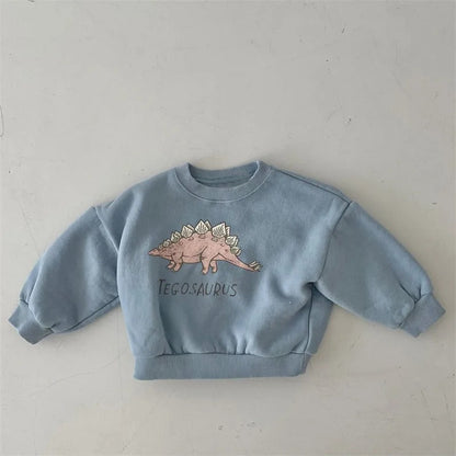DinoRoar™ – Zachte Hoodie met Dino Print – Kinder Sweater