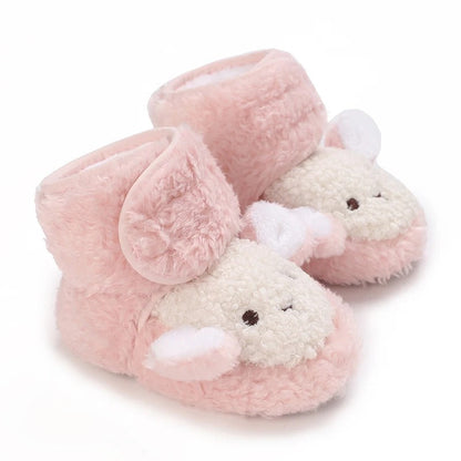 CozyPaws™ – Warme Dierenschoentjes met Antislip – Baby Winter Schoentjes