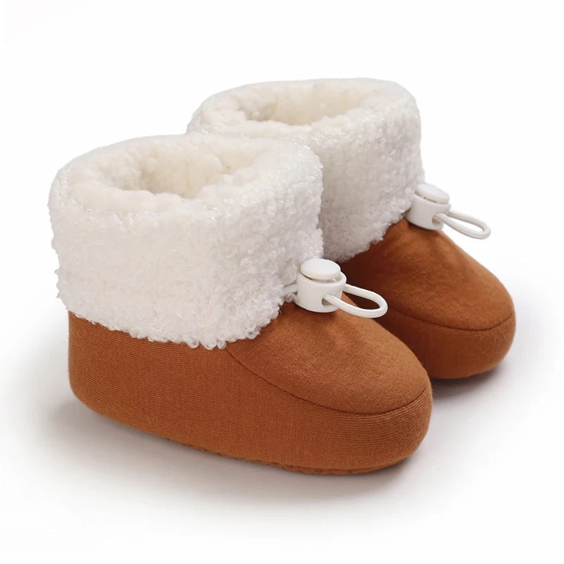CozyTread™ – Warme Antislip Winterlaarsjes – Baby Winter Schoentjes