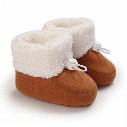 CozyTread™ – Warme Antislip Winterlaarsjes – Baby Winter Schoentjes
