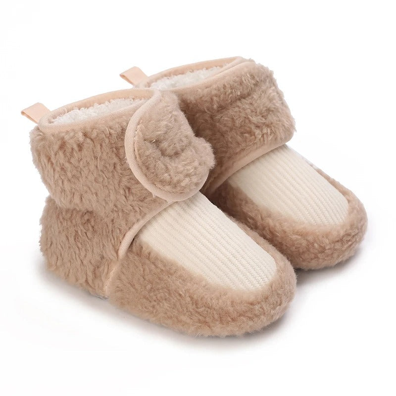 CozyPaws™ – Warme Dierenschoentjes met Antislip – Baby Winter Schoentjes