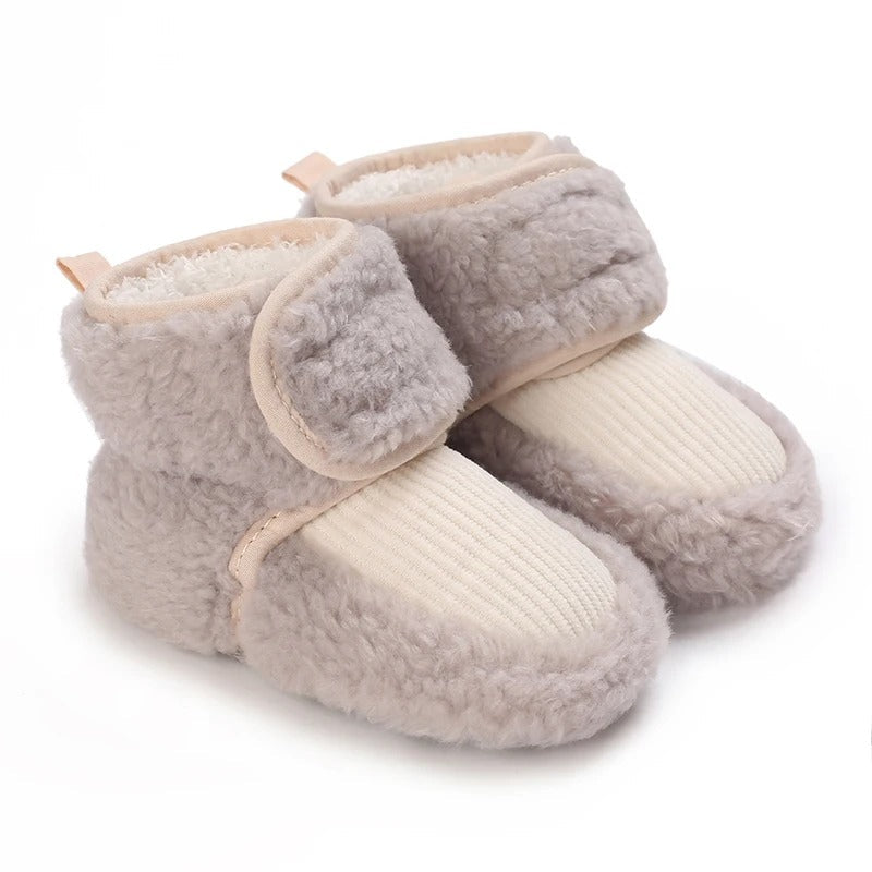 CozyPaws™ – Warme Dierenschoentjes met Antislip – Baby Winter Schoentjes
