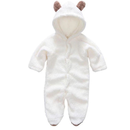 BearHug Onesie™ – Zachte baby onesie met oortjes
