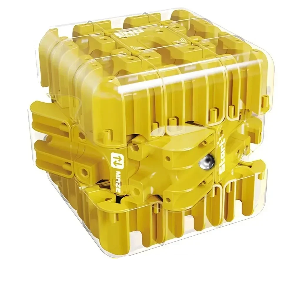 FocusMaze™ – Compacte Stressverlagende Puzzelkubus – Mindfulness Speel Kubus