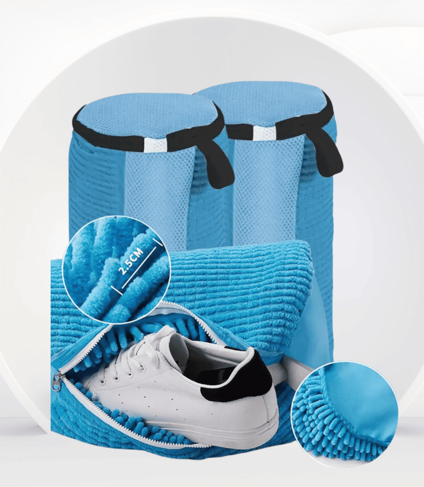 SchoonZak™ – Premium Schoenreinigingszak – Zachte Bescherming Grondige Reiniging